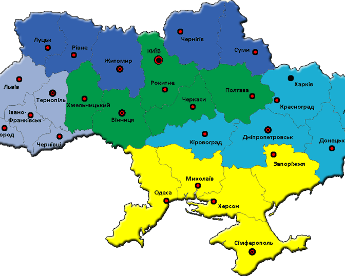 Теплові зони України